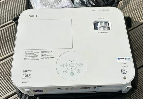 NEC M402H FULL HD 3D Professional Desktop Projektor Heimkino Beamer 2297h DLP – Bild 4